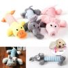 1PC Pet Chewing Toy Four-legged Long Pet Plush Squeaky Dog Toy Bite-Resistant Clean Dog Puppy Training Toy Pet Supplies