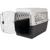 Hard-Side 36" Plastic Pet Kennel for Dogs