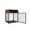 Furniture Dog Crates for small dogs Wooden Dog Kennel Dog Crate End Table, Nightstand