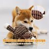 Dog Plush Toys Chew Toy For Medium And Large Dogs, Durable Squeaky Molar Toy For Dog