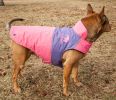 Touchdog Lightening-Shield Waterproof 2-in-1 Convertible Dog Jacket w/ Blackshark technology